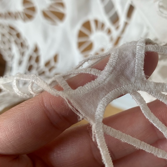 ANTHRO Harlyn Lace and Eyelet Blouse - Picture 10 of 13